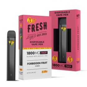 1800mg THCP, D8, HHC Vape Pen - Forbidden Fruit - Hybrid - 2ml - Fresh