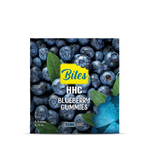 25mg HHC Gummy - Blueberry - Bites  - Thumbnail 2