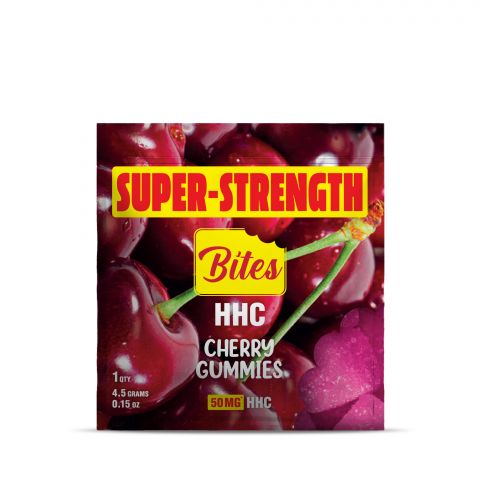 50mg HHC Gummy - Cherry - Bites - Thumbnail 2
