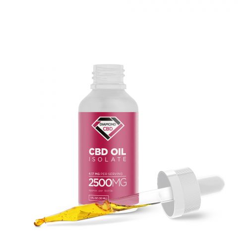 2500mg CBD Isolate Oil - Diamond CBD - Thumbnail 1
