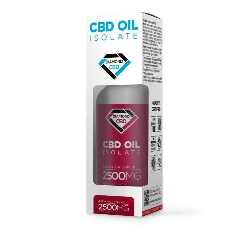 2500mg CBD Isolate Oil - Diamond CBD - Thumbnail 4