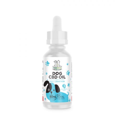 CBD Oil for Small Dogs - 90mg - MediPets - Thumbnail 2