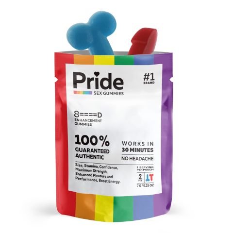 Male Gummies - Proprietary Blend - Pride - 500MG - Thumbnail 2