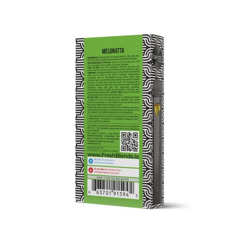 Soothe Blend - 1800mg Vape Pen - Sativa - 2ml - Blends by Fresh - Thumbnail 4