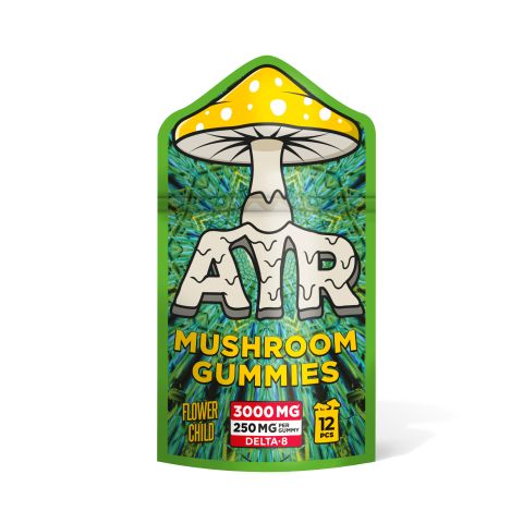 250mg D8 Mushroom Gummies - Flower Child - Air - Thumbnail 1