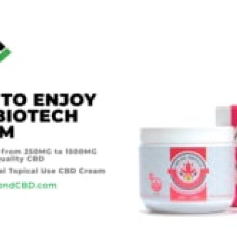 500mg CBD Pain Relief Cream - 4oz - Biotech CBD - Video Thumbnail 1