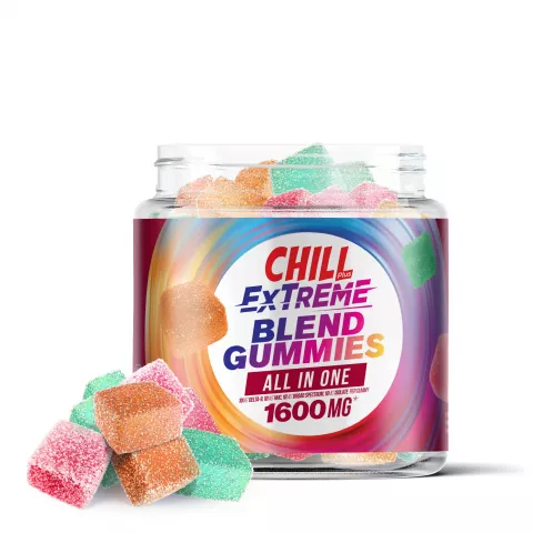 Image of All in One Blend - 40mg Gummies - 4 Cannabinoid Blend - Chill Extreme