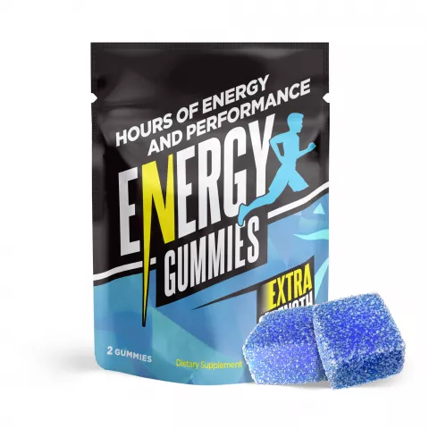 Image of Energy Gummies - Energy Boost Supplement - 2 Pack