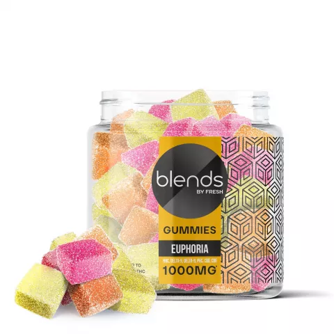 Image of Euphoria Blend - 25mg Gummies - HHC, D9, D8, PHC, CBD, CBG - Blends by Fresh