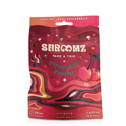 Image of Cherry Psychedelic Gummies - Shroomz - 3600mg