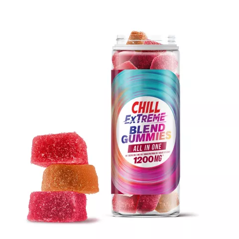 Image of All in One Blend - 40mg Gummies - 4 Cannabinoid Blend - Chill Extreme