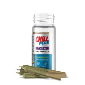 0.5g Gush Mintz Mini Pre-Rolls - THCA - Chill Plus - 5 Joints