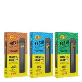 1800mg THCA, D8 Vape Pens Bundle - Fresh