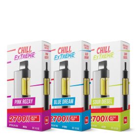 2700mg THCP, D8 Vape Pens Bundle - Chill Extreme