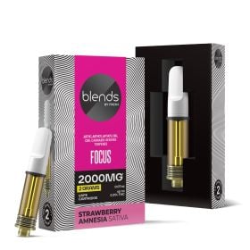 Focus Blend - 2000mg Vape Cart - Sativa - 2ml - Blends by Fresh