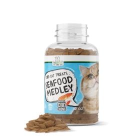 CBD Cat Treats - Seafood Medley - 300mg - MediPets