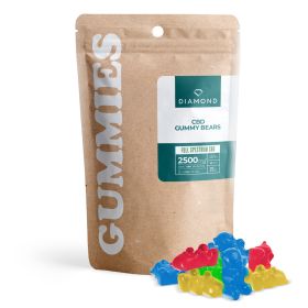 50mg Full Spectrum CBD Gummy Bears - Diamond CBD