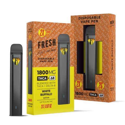 1800mg THCA, D8 Vape Pens Bundle - Fresh - Thumbnail 4