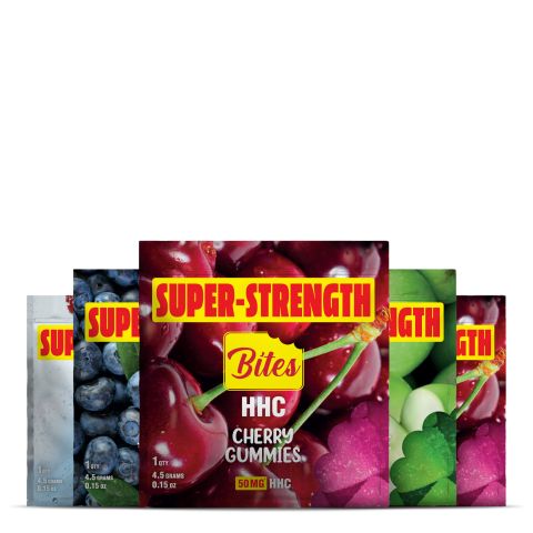 50mg HHC Gummy Pouches Bundle - Bites - Thumbnail 1