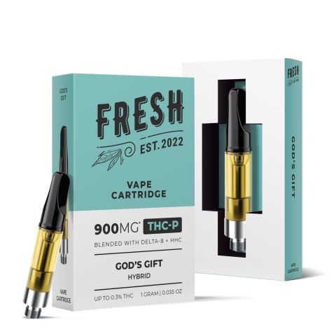 900mg THCP, D8, HHC Vape Carts Bundle - Fresh - Thumbnail 3