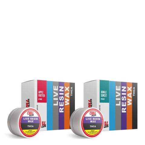 THCA Live Resin Wax Bundle - Chill Plus - Thumbnail 1