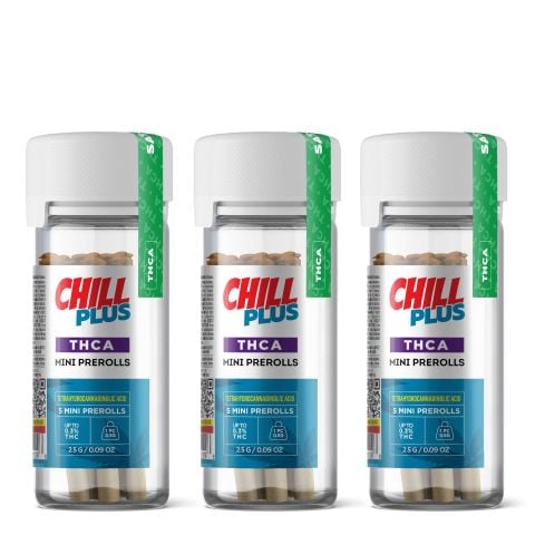 0.5g Sativa Mini THCA Pre-Roll Jars Bundle - Chill Plus - Thumbnail 1