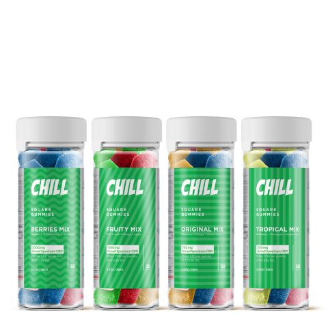 Broad Spectrum CBD Gummies Bundle - Chill - Thumbnail 1