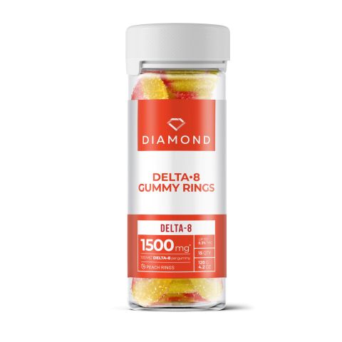 100mg Delta 8 Gummy Rings - Diamond CBD - Thumbnail 2