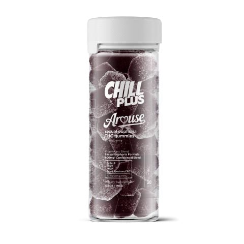 20mg Arouse Sexual Euphoria Gummies - D9, THCV, THCP, CBD - Chill Plus - Thumbnail 2