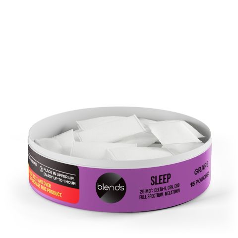 Sleep Dip Pouches - 25mg Pouches - D9, CBN, CBD, Melatonin - Blends  - Thumbnail 3