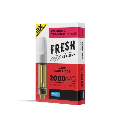 2000mg THCP Vape Cart - Wedding Crasher - Hybrid - 2ml - Fresh - Thumbnail 3