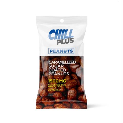 25mg Caramelized Sugar Coated Peanuts - D8, THCP - Chill Plus - Thumbnail 2