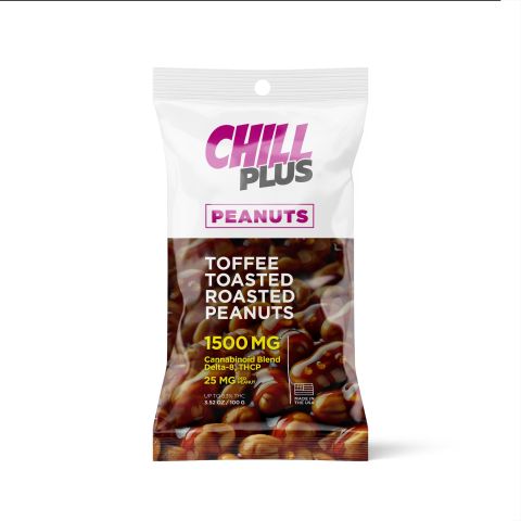 25mg Toffee Toasted Roasted Peanuts - D8, THCP - Chill Plus - Thumbnail 2