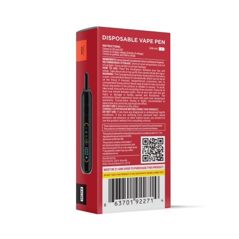 6000mg D8 Vape Pen - AK47 - Hybrid - 6ml - Chill Plus - Thumbnail 3