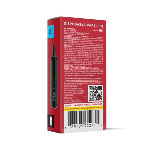 6000mg D8 Vape Pen - Blue Dream - Hybrid - 6ml - Chill Plus - Thumbnail 3