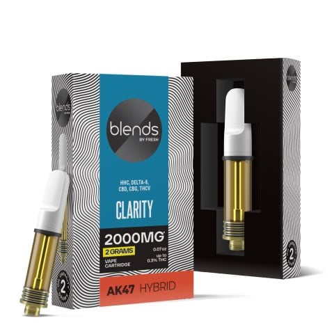 Clarity Blend - 2000mg Vape Cart - Hybrid - 2ml - Blends by Fresh - Thumbnail 1