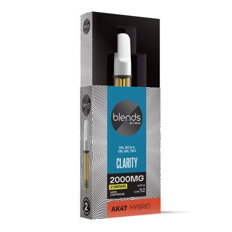 Clarity Blend - 2000mg Vape Cart - Hybrid - 2ml - Blends by Fresh - Thumbnail 2