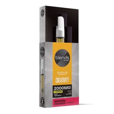 Creativity Blend - 2000mg Vape Cart - Hybrid - 2ml - Blends by Fresh - Thumbnail 2