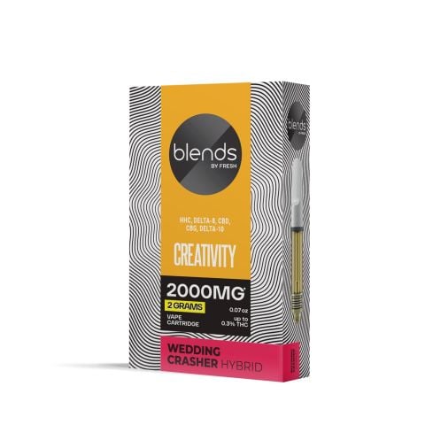 Creativity Blend - 2000mg Vape Cart - Hybrid - 2ml - Blends by Fresh - Thumbnail 3