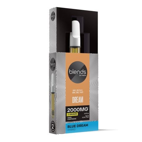 Dream Blend - 2000mg Vape Cart - Hybrid - 2ml - Blends by Fresh - Thumbnail 2