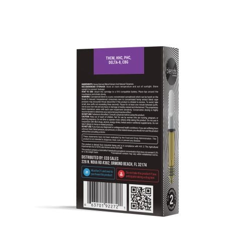 Recovery Blend - 2000mg Vape Cart - Hybrid - 2ml - Blends by Fresh - Thumbnail 4