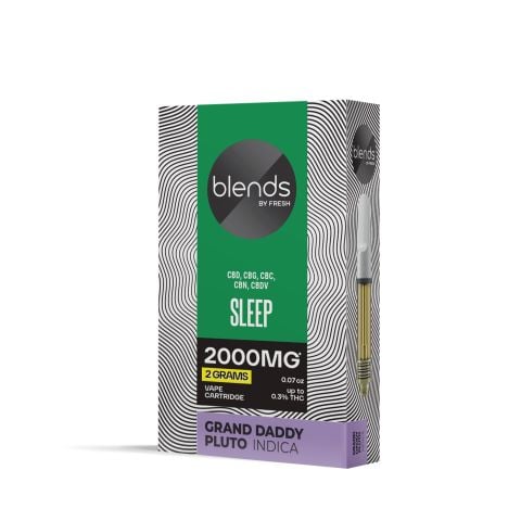 Sleep Blend - 2000mg Vape Cart - Indica - 2ml - Blends by Fresh - Thumbnail 3