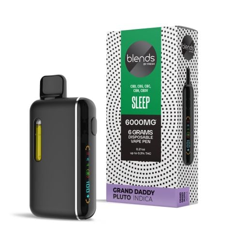 Sleep Blend - 6000mg Vape Pen - Indica - 6ml - Blends by Fresh - Thumbnail 1