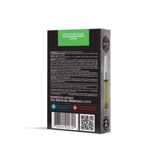 Soothe Blend - 2000mg Vape Cart - Indica - 2ml - Blends by Fresh - Thumbnail 4