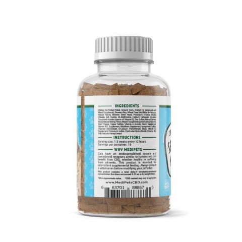 CBD Cat Treats - Seafood Medley - 300mg - MediPets - Thumbnail 3