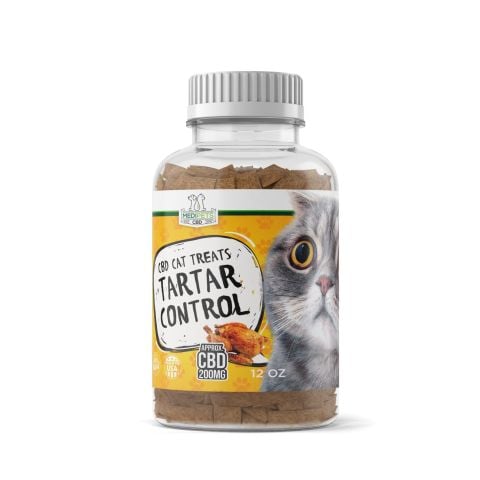 CBD Cat Treats - Tartar Control - 200mg - MediPets - Thumbnail 2