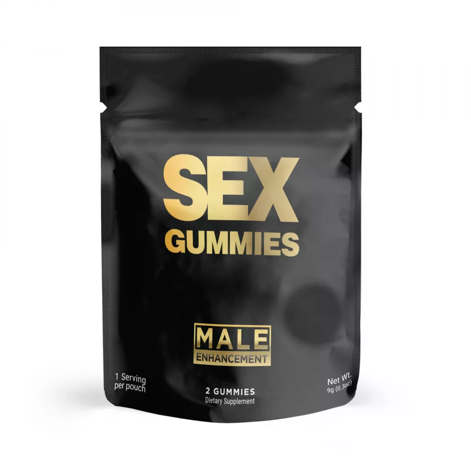 Sex Gummies - Single Dose - Male Enhancement Gummies - 2 Pack