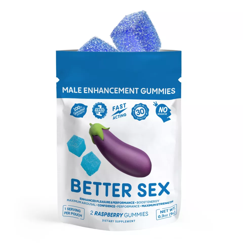 Male Enhancement Gummy Pouch - Better Sex