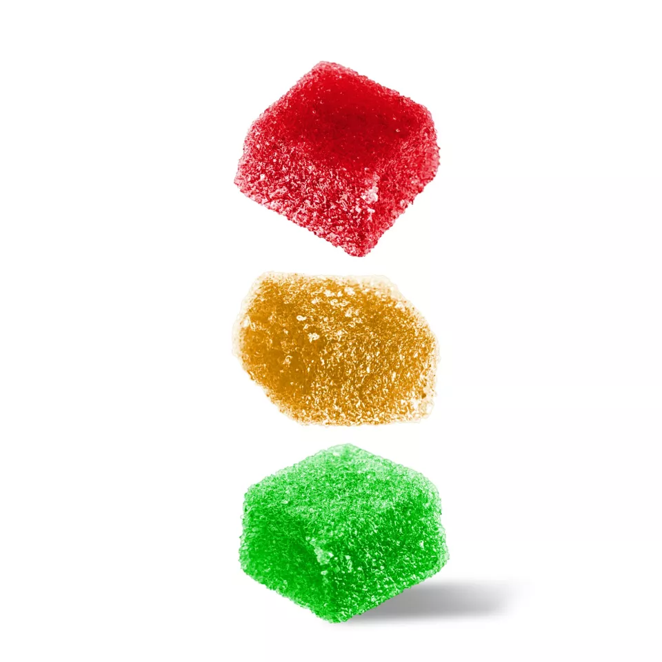 100mg Delta 8 THC Gummies - Fruity Blend