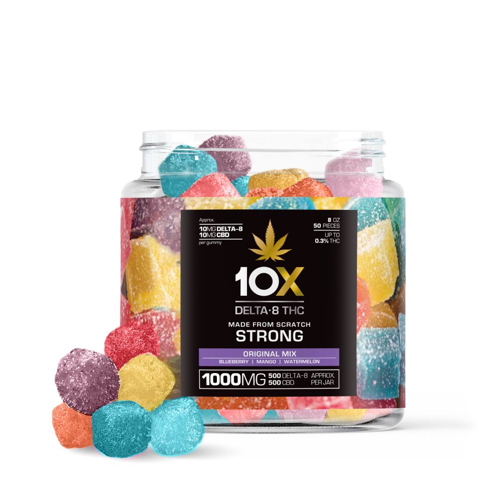 20mg Cbd D8 Gummies Original Mix 4540